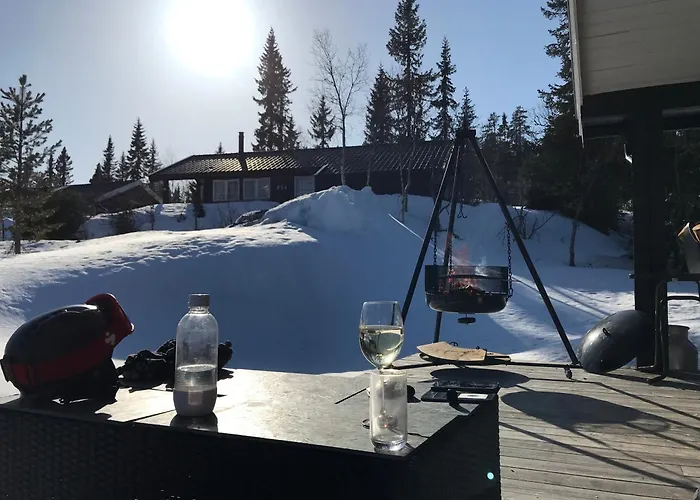 Hytta For 8 Personer Skiut/inn Alpstuga